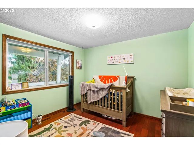 a view of a swimming pool with a lake view