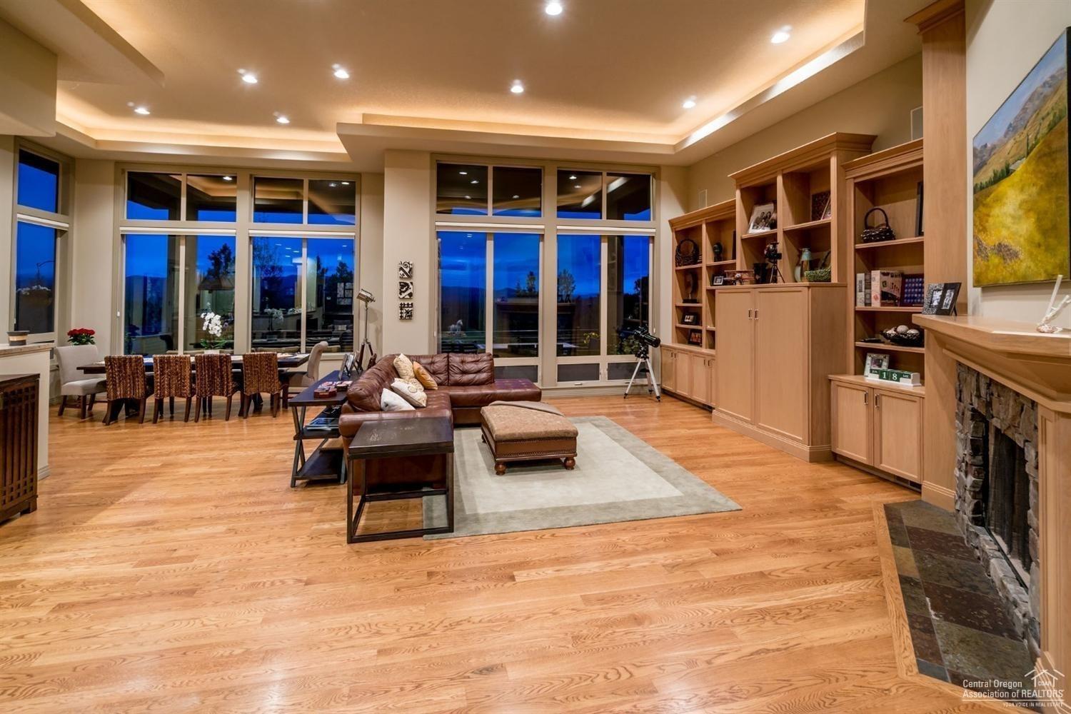 3155 Northwest Metke Place Bend, OR 97703 - Photo 9 of 22 Living room view from the entry hall