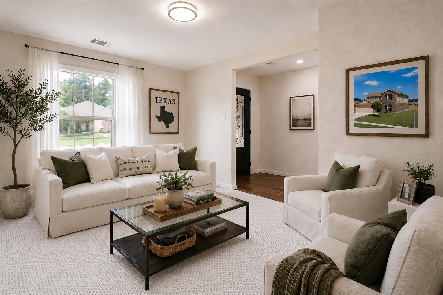 5612 Rainflower Terrace Lane Spring, TX 77389 - Photo 2 of 44 Front Office/ Living Room Lounge