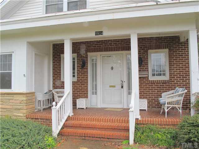 1814 Arlington Street Raleigh, NC 27608 - Photo 3 of 20 a front view of a house with a porch