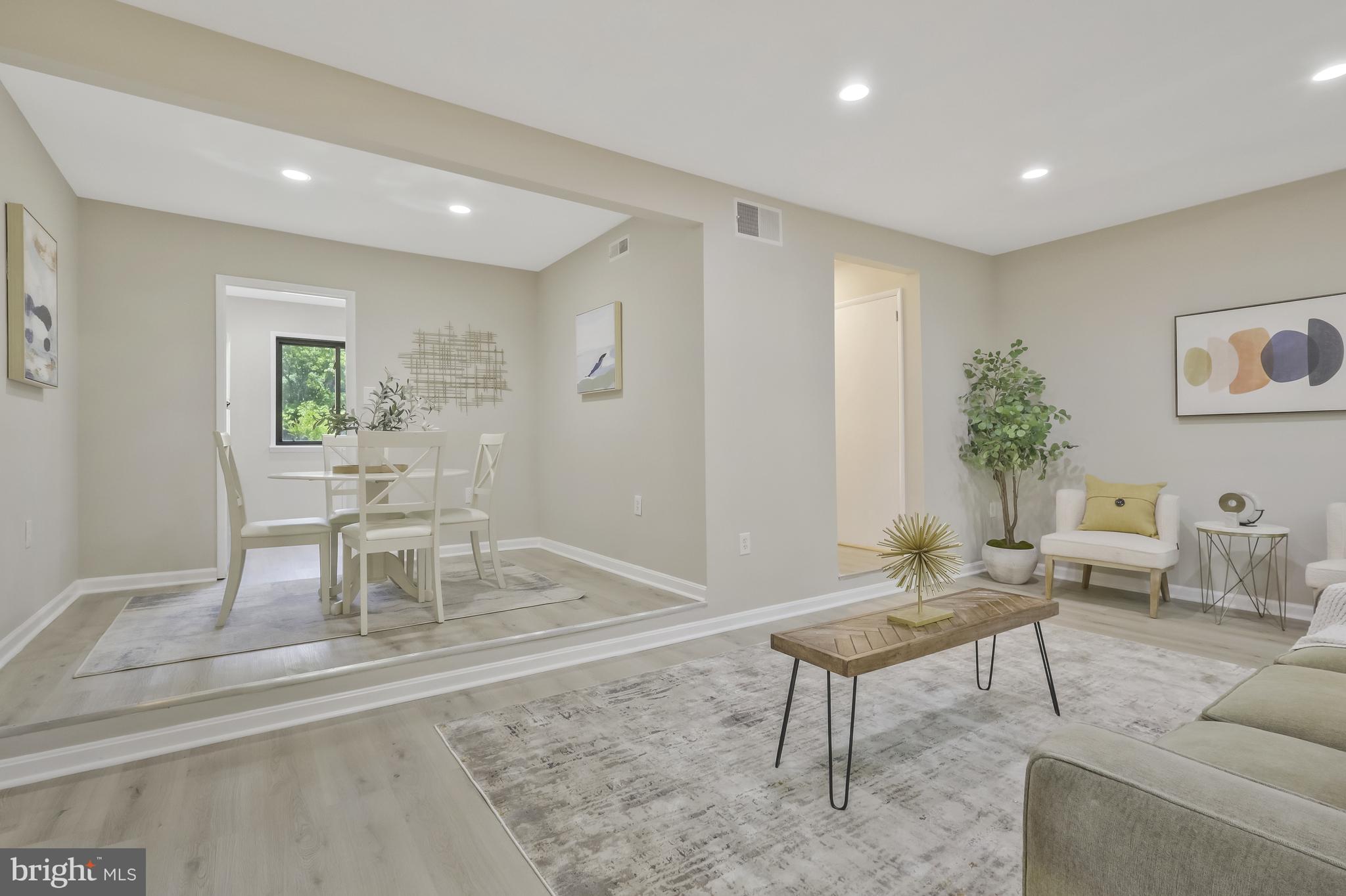 2361 Emerald Heights Court Reston, VA 20191 - Photo 2 of 55 Open Living Space with full dining room