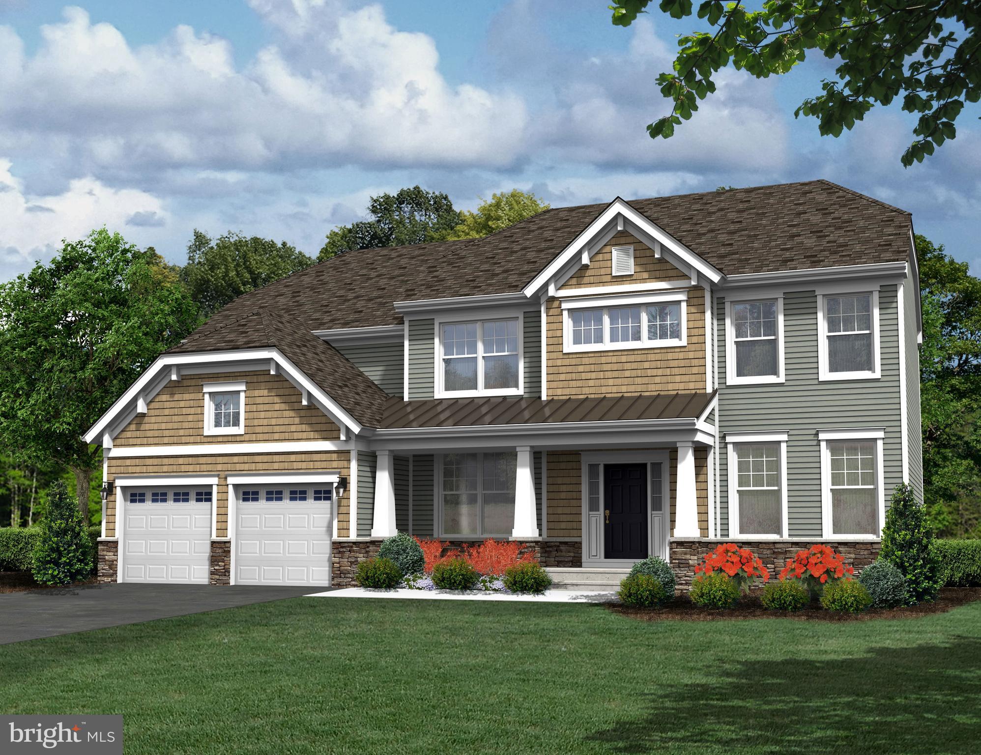 12 Stoneham Road Ewing, NJ 08638 - Photo 17 of 39 Devonshire Craftsman Rendering