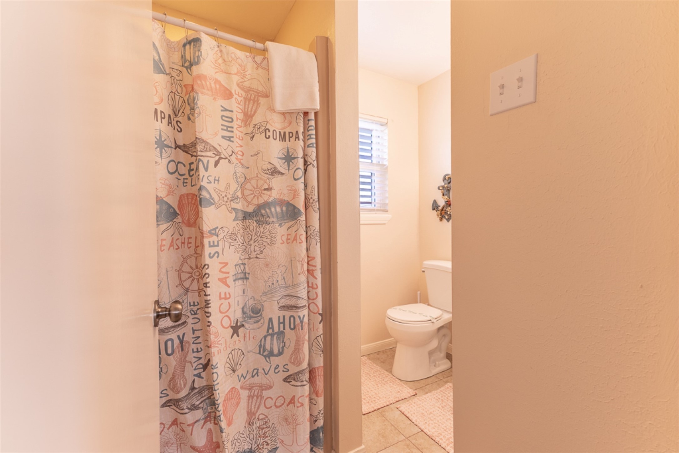 16618 Jean Lafitte Road Jamaica Beach, TX 77554 - Photo 20 of 47 a bathroom with a shower