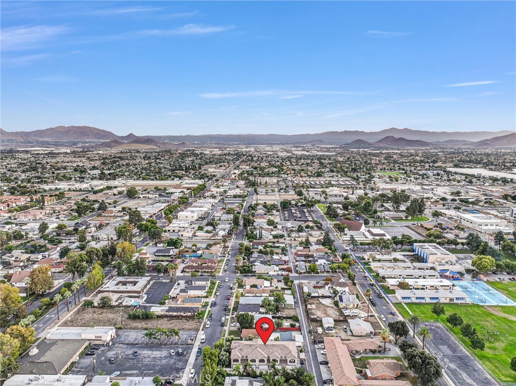 228 North Orange Avenue Rialto, CA 92376 - Photo 30 of 34 an aerial view of residential houses with city view