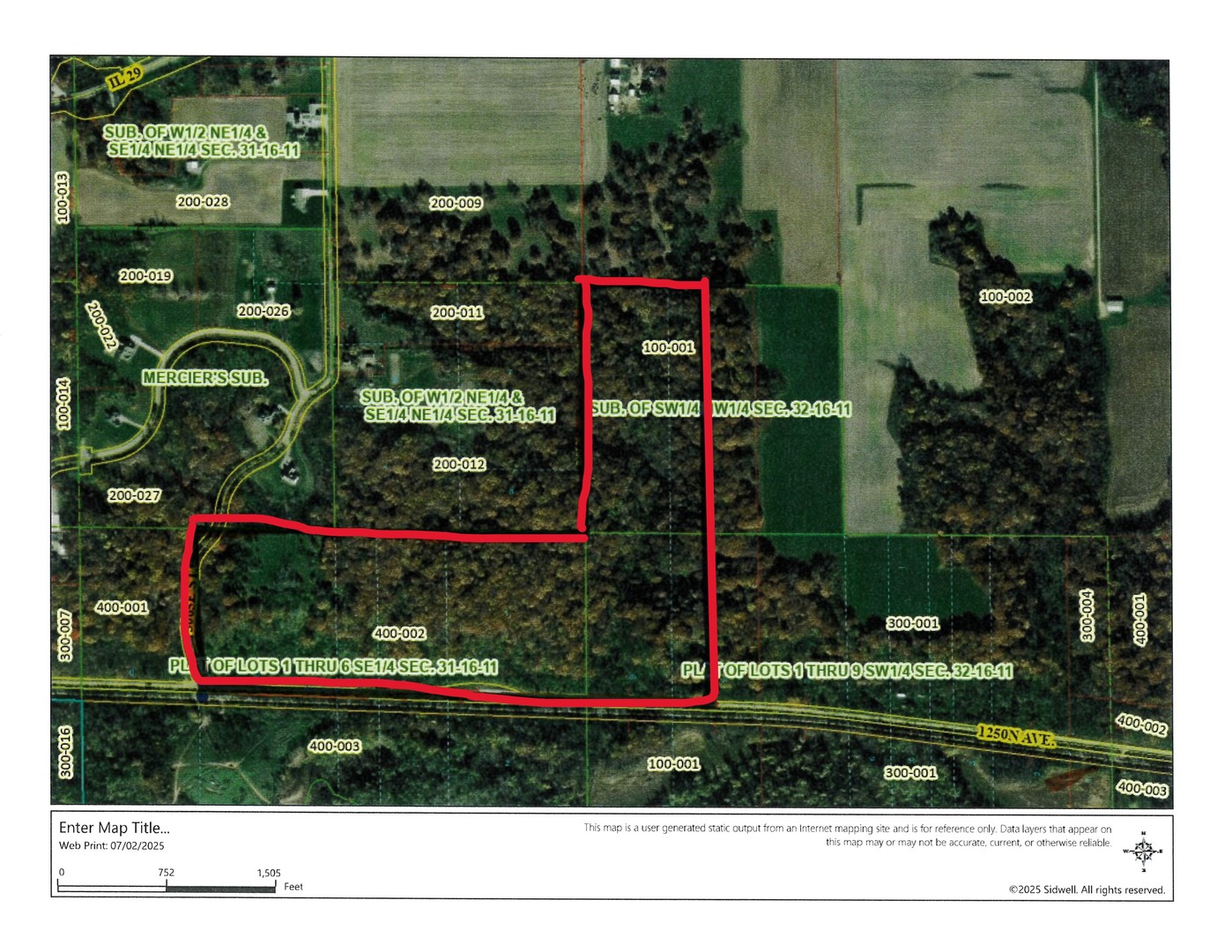 0 1250 1250 N Avenue Spring Valley, IL 61362 - Photo 2 of 4 a view of a park