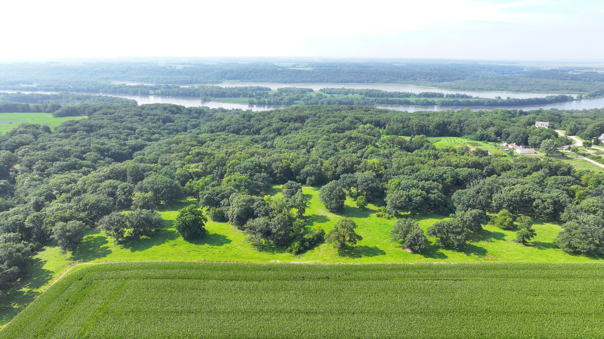 0 1250 1250 N Avenue Spring Valley, IL 61362 - Photo 4 of 4 an aerial view of a houses with a yard