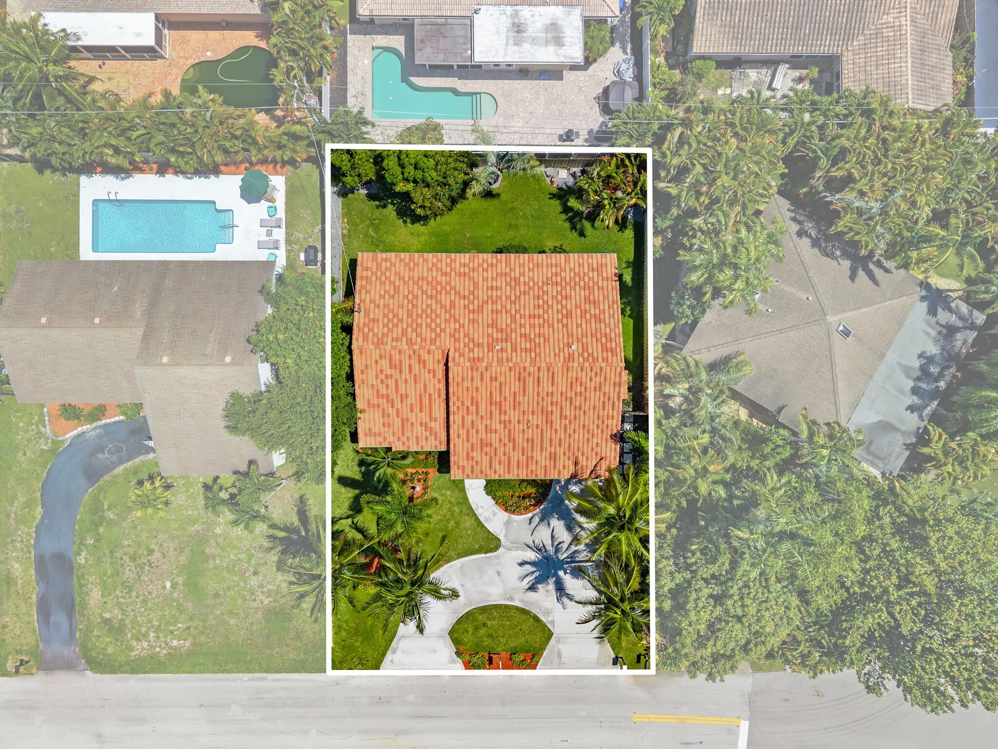 741 Curlew Road Delray Beach, FL 33444 - Photo 35 of 37 Arial