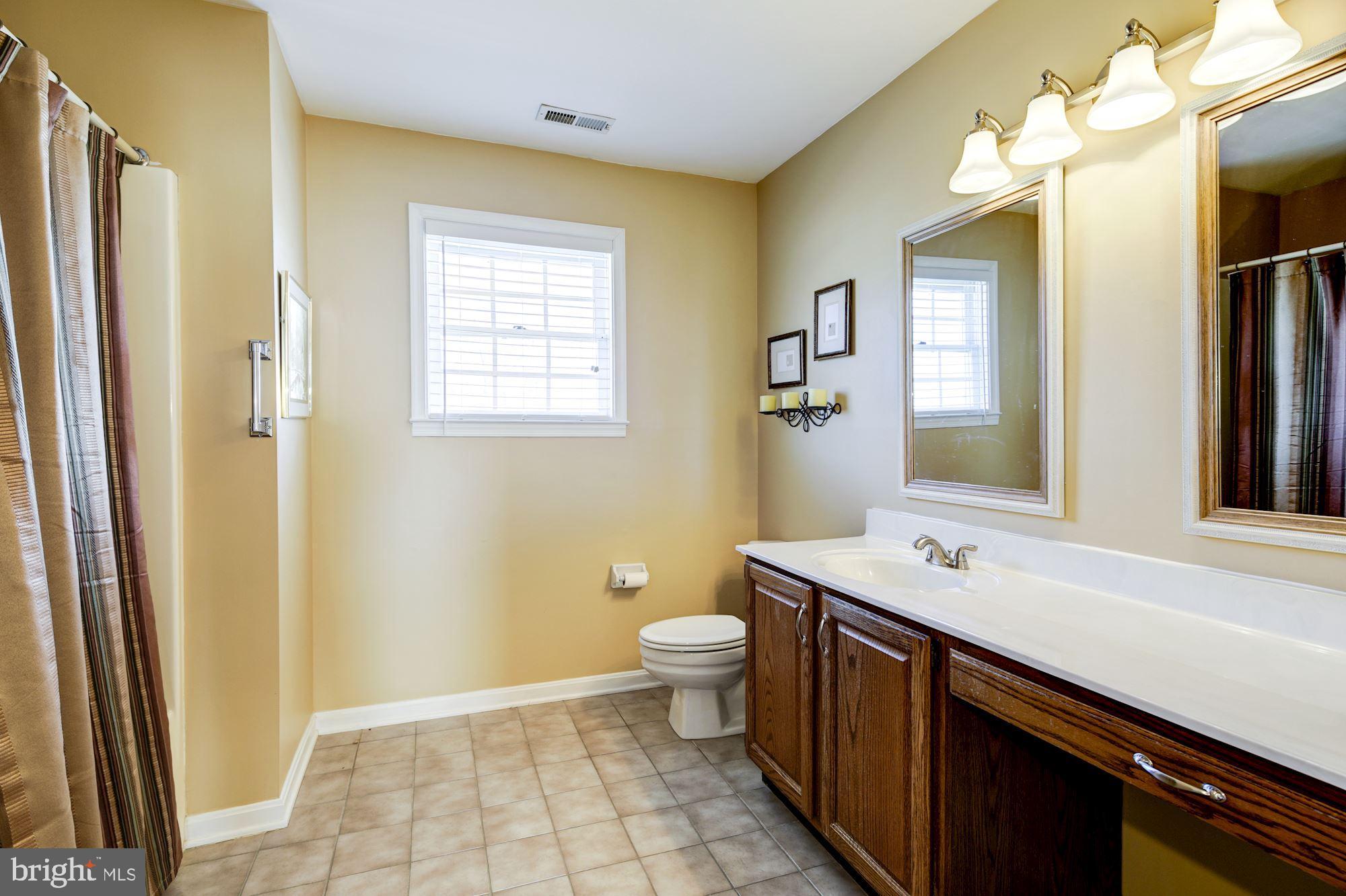2005 Kingsforth Drive Fallston, MD 21047 - Photo 45 of 53 a bathroom with a sink a toilet a mirror and shower