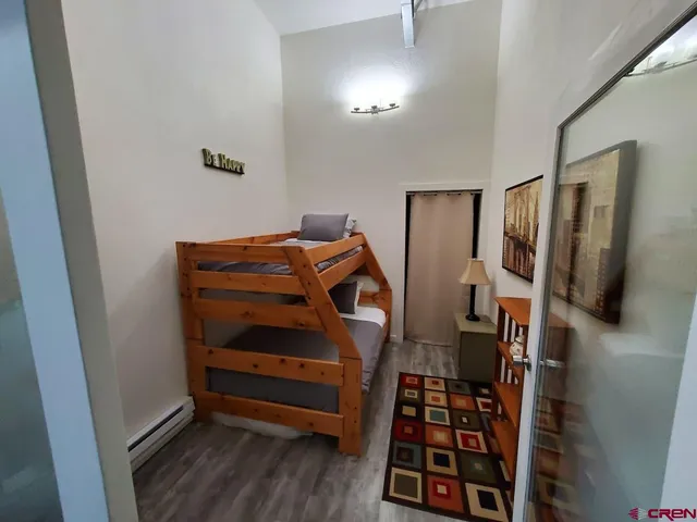 a room with storage and utility