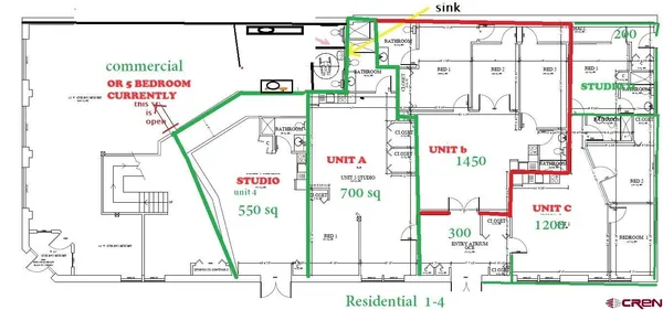 $1,375,750 | 147 East Main Street, Unit 147 MAIN #18 N SELIG #26 N SELIG A B C, Montrose, CO 81401