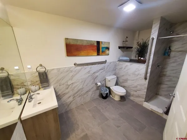 a view of bathroom