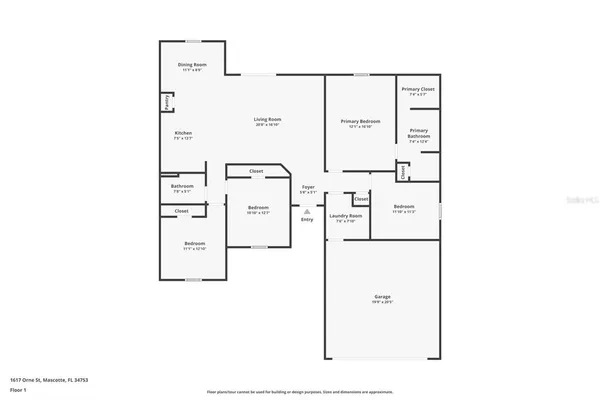 $322,500 | 1617 Orne Street, Mascotte, FL 34753