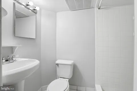 a view of a room with racks