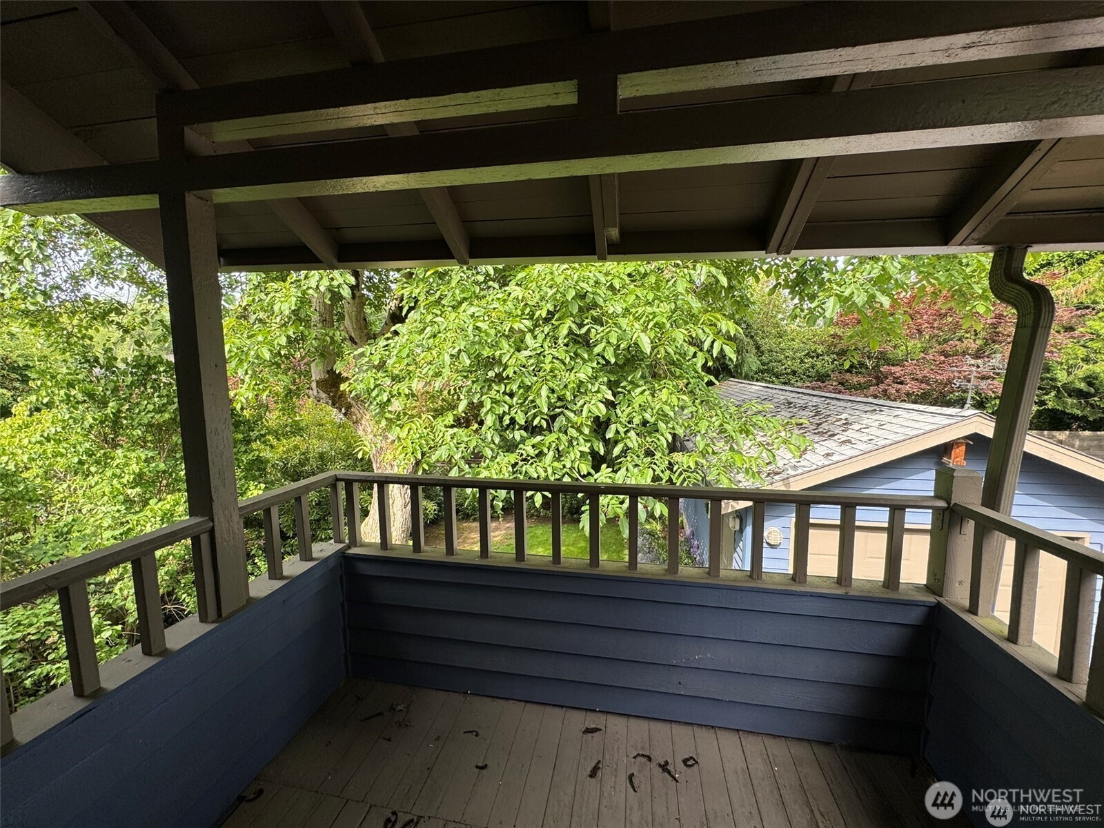 4521 49th Avenue Northeast Seattle, WA 98105 - Photo 12 of 20 a view of porch with a yard