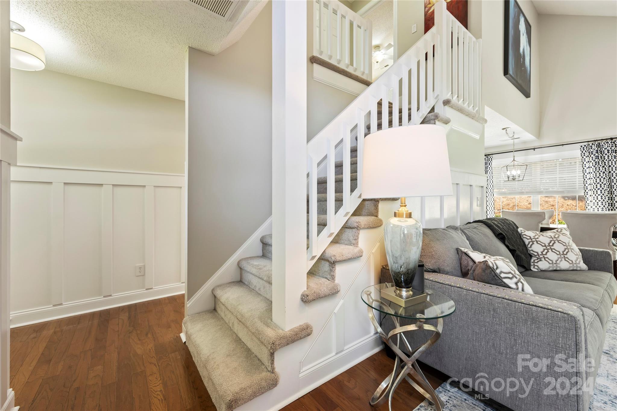 1313 Crown Ridge Drive Fort Mill, SC 29708 - Photo 3 of 35 a view of entryway and hall with wooden floor