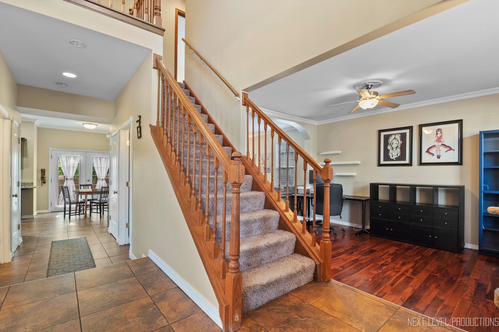 1683 Kautz Road Aurora, IL 60504 - Photo 7 of 26 a view of entryway and hall with wooden floor