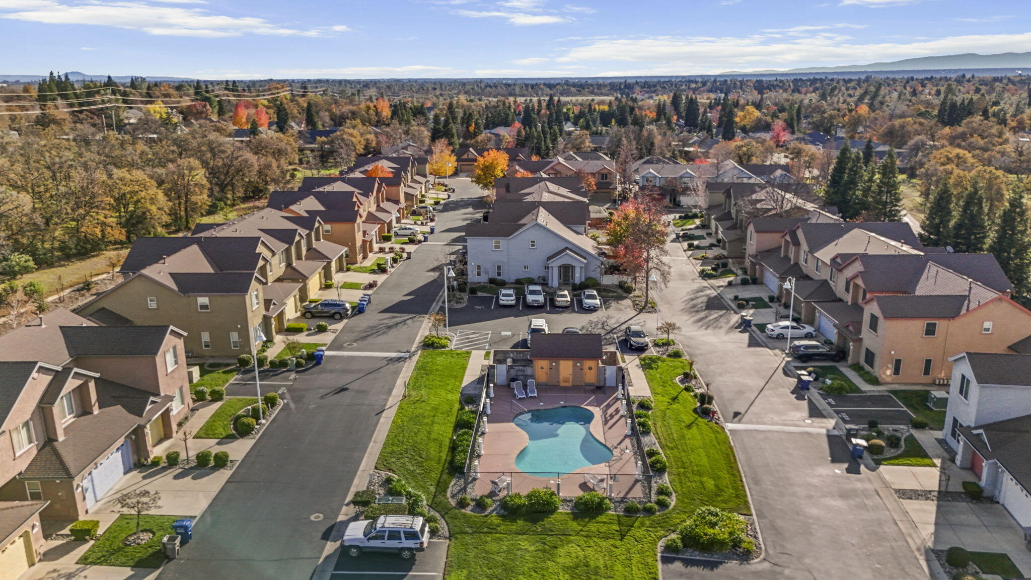 3156 Niklaus Path Redding, CA 96002 - Photo 30 of 34 an aerial view of a city