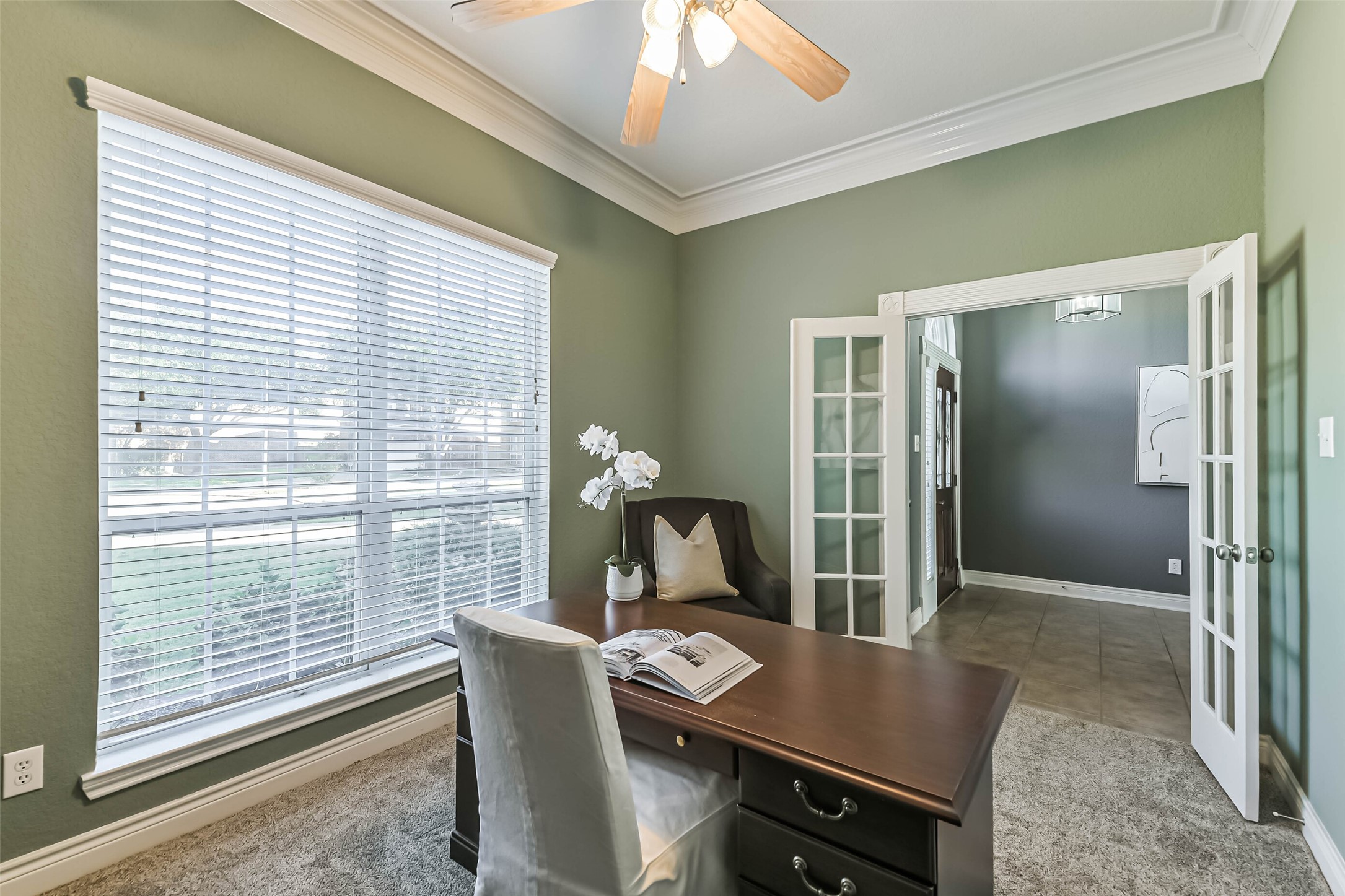 19022 Greenleaf Ridge Court Cypress, TX 77429 - Photo 9 of 47 a view of a dining room with furniture window and outside view