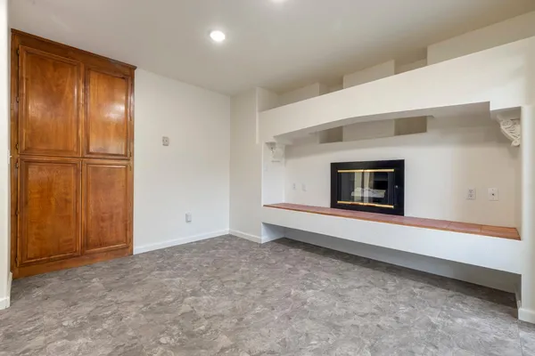 a view of empty room