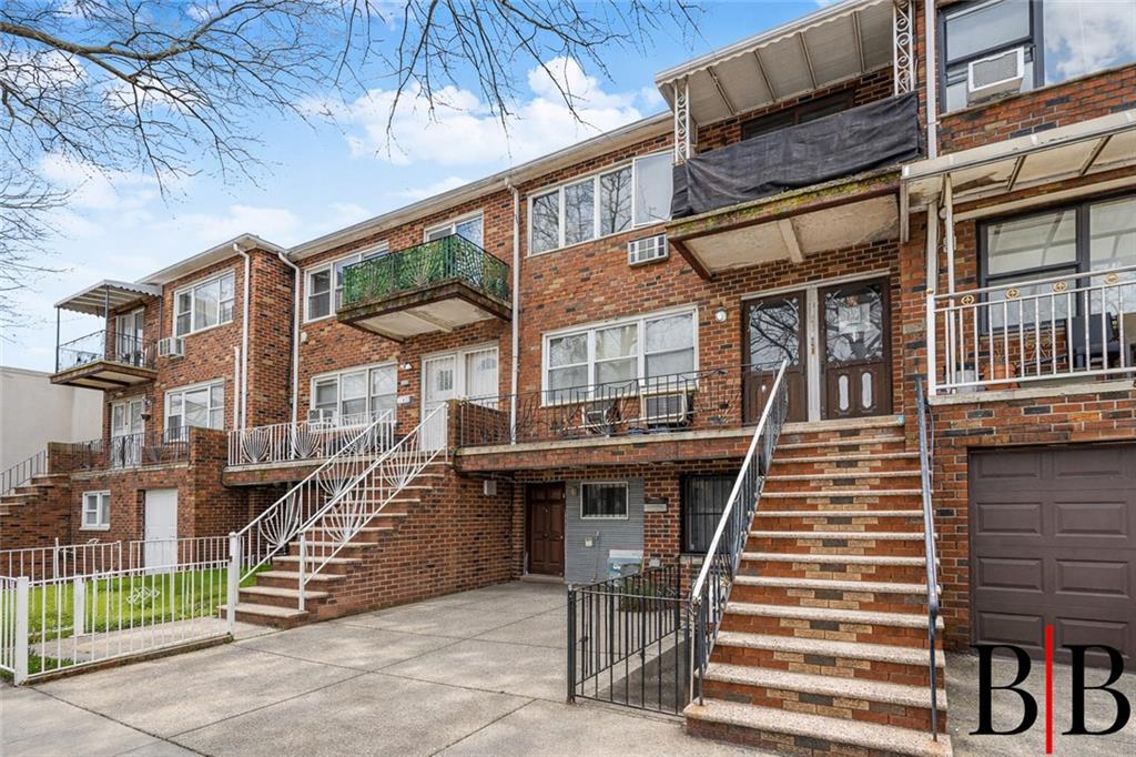 2042 Ralph Avenue Brooklyn, NY 11234 - Photo 2 of 24 front view of a house with a stairs