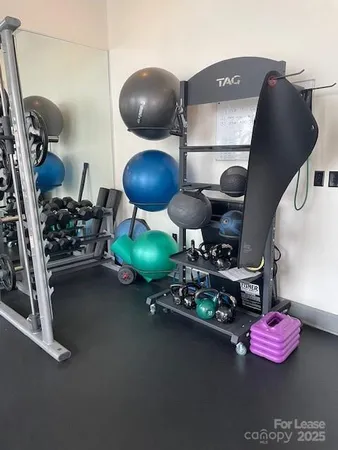 a room with lots of chairs and toys