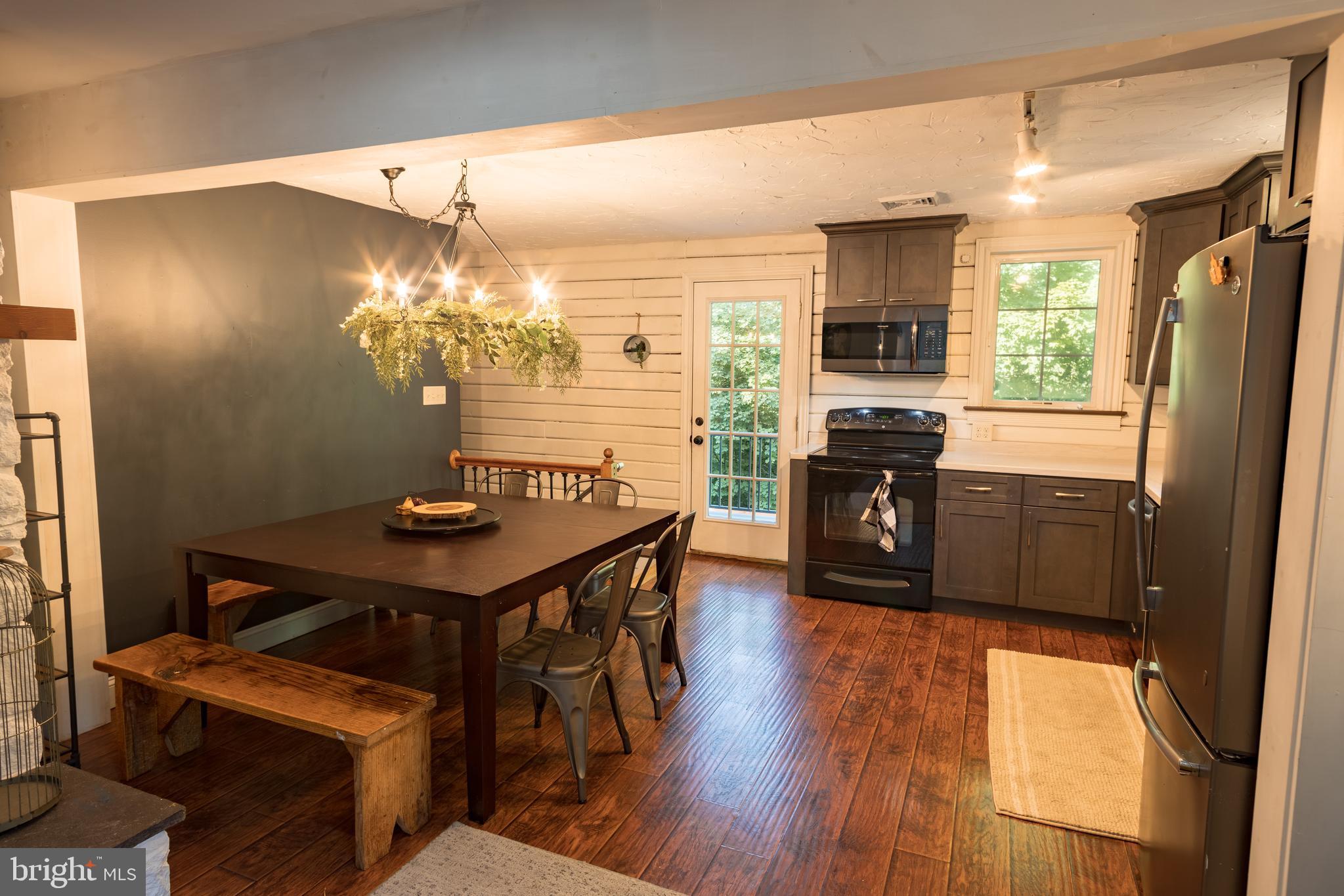 227 Reifsnyder Road Lititz, PA 17543 - Photo 9 of 21 Kitchen/dining, stairway to basement living area