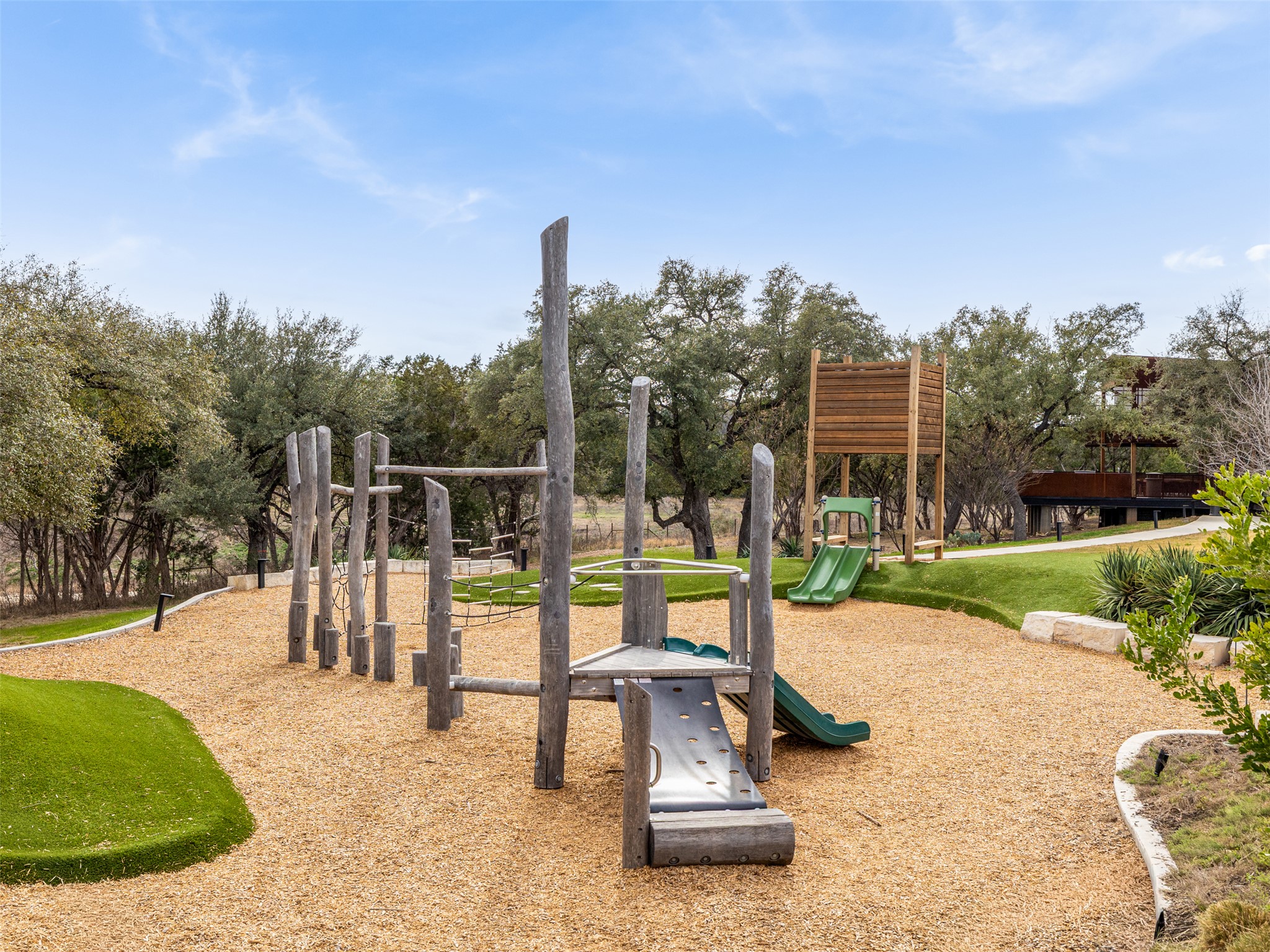 233 Arrowhead Mound Road Georgetown, TX 78628 - Photo 39 of 40 Communal playground with a lawn