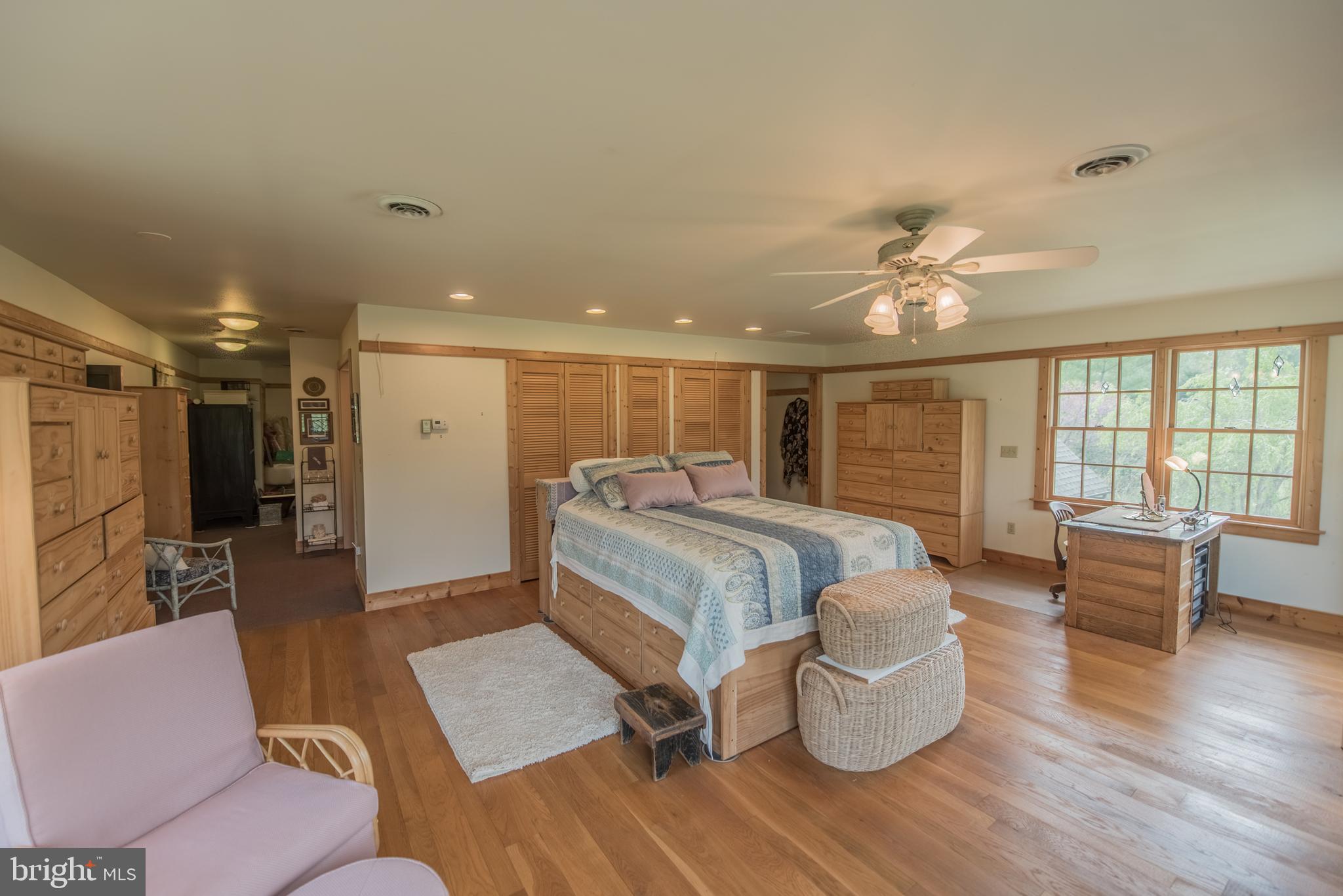 853 River Road Shepherdstown, WV 25443 - Photo 46 of 70 The bed is positioned to capture the morning views