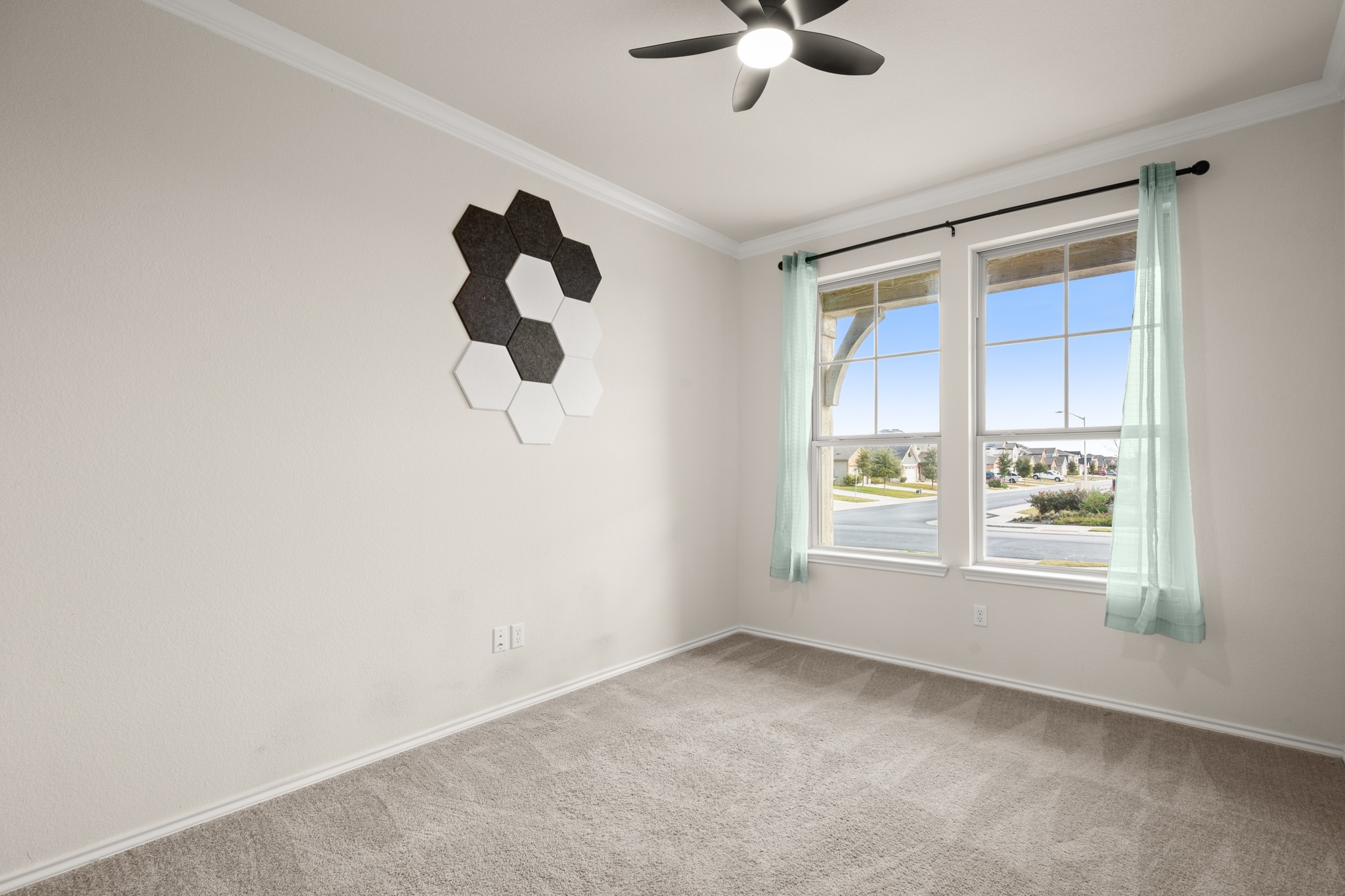 2300 Cliffbrake Way Georgetown, TX 78626 - Photo 11 of 28 a view of an empty room with a window