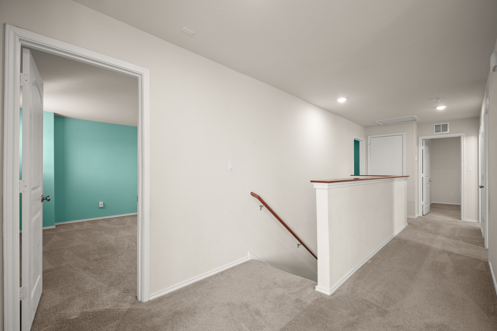 2300 Cliffbrake Way Georgetown, TX 78626 - Photo 14 of 28 a view of a hallway with closet