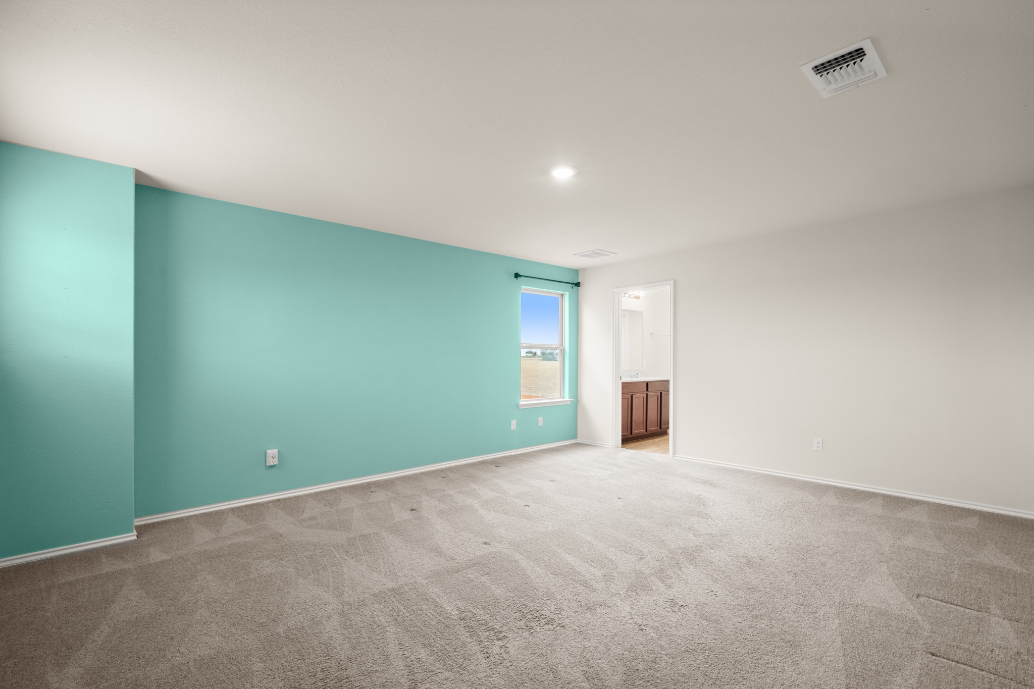 2300 Cliffbrake Way Georgetown, TX 78626 - Photo 16 of 28 a view of an empty room with a window