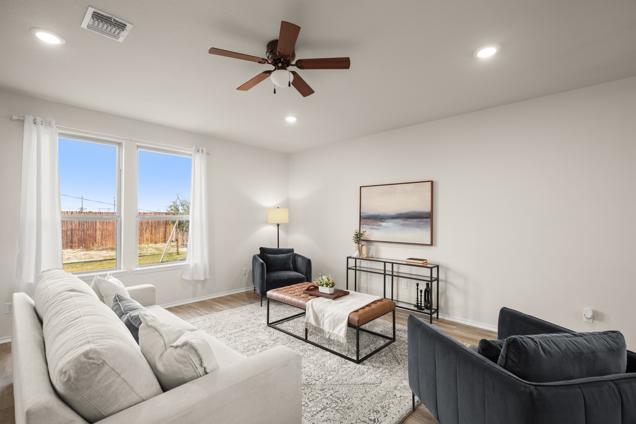 2300 Cliffbrake Way Georgetown, TX 78626 - Photo 4 of 28 a living room with furniture and a window