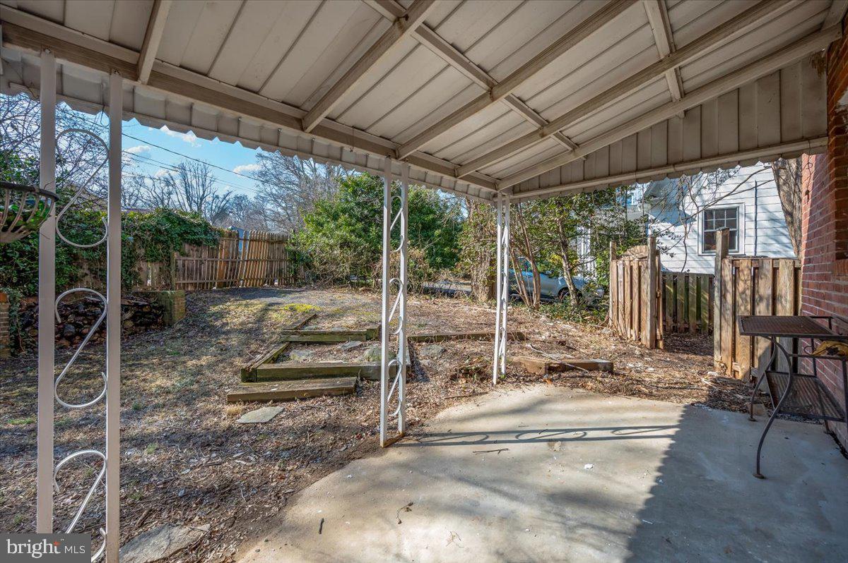 2 Dale Drive Silver Spring, MD 20910 - Photo 4 of 9 Side Covered Porch with Exterior Door into Kitchen
