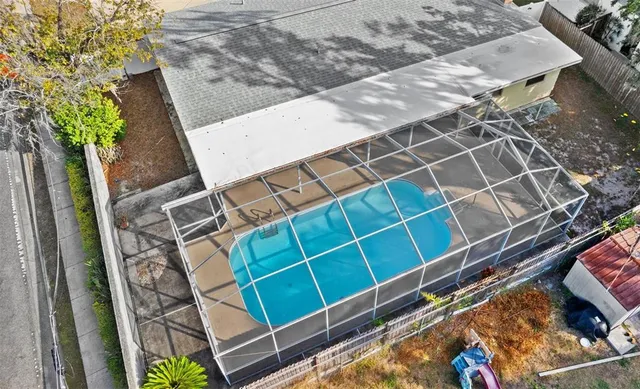 a view of a terrace with outdoor space