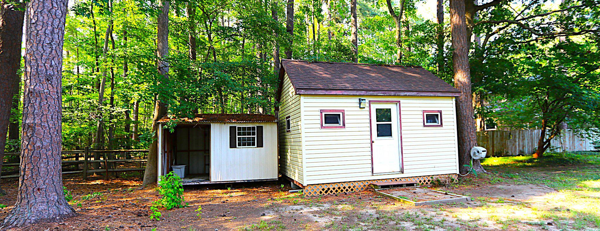 342 Wicomico Road Stevensville, MD 21666 - Photo 44 of 61 Multiple work shops nestled in the woods.