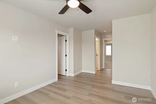 wooden floor in an empty room