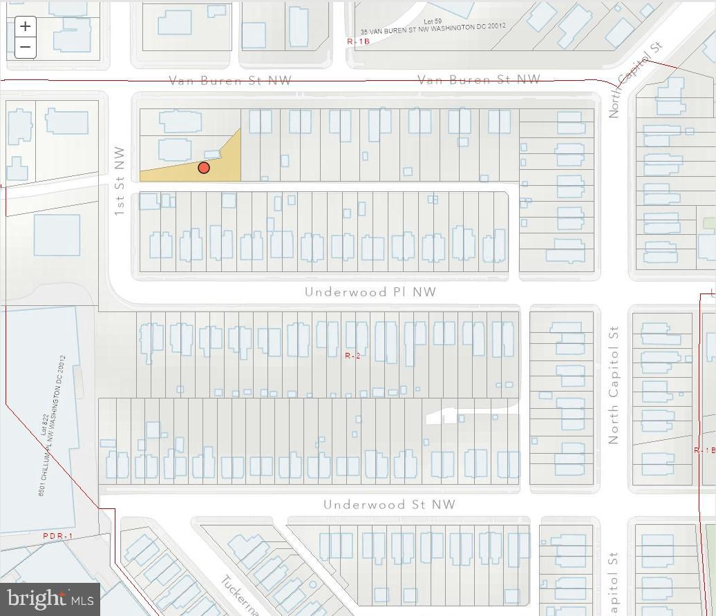 811 1st Street Northwest Washington, DC 20032 - Photo 1 of 1 Urban grid showcasing neighborhood layout.