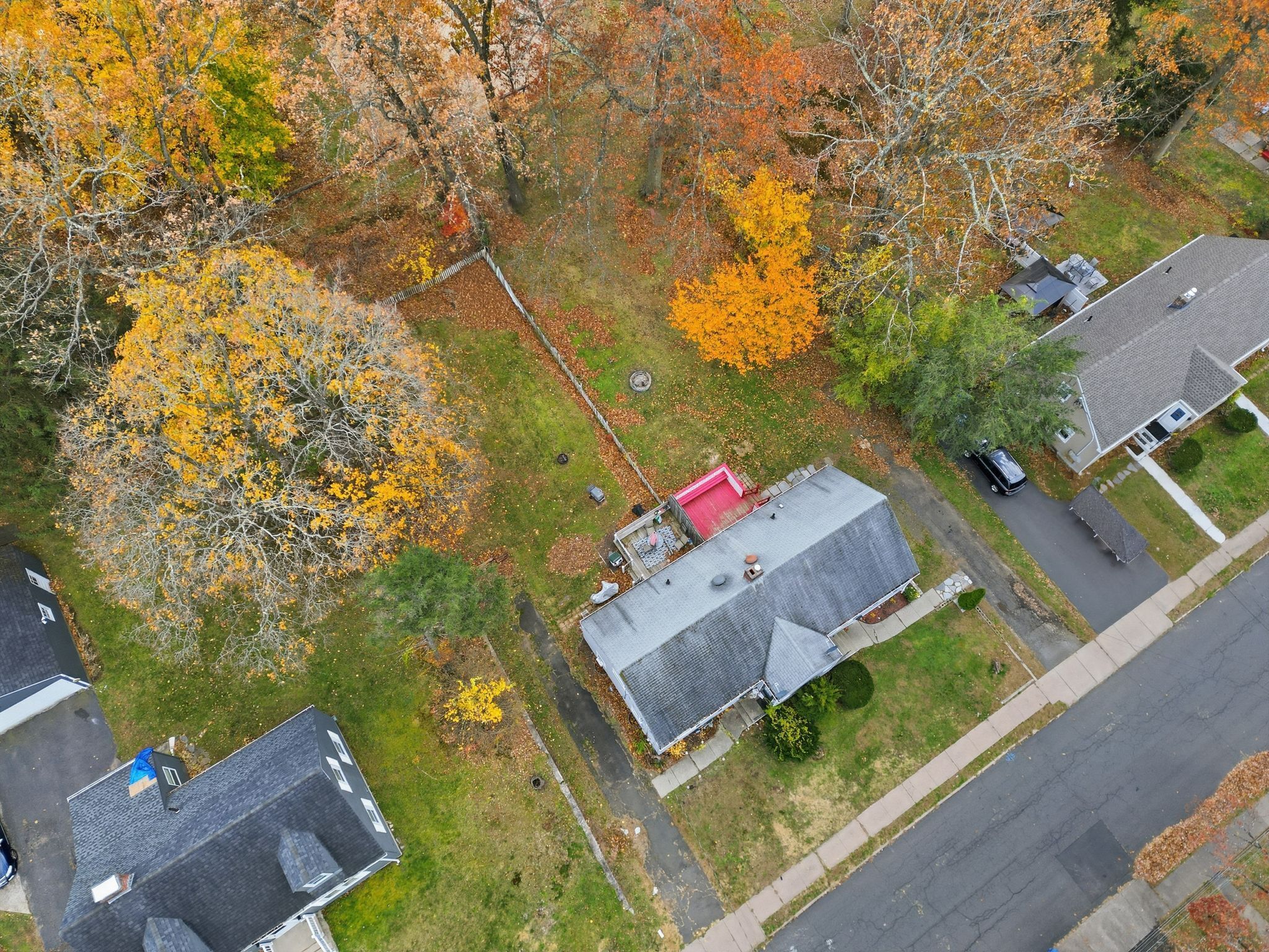 80 Hemlock Street Manchester, CT 06040 - Photo 29 of 32 an aerial view of residential house with outdoor space and swimming pool