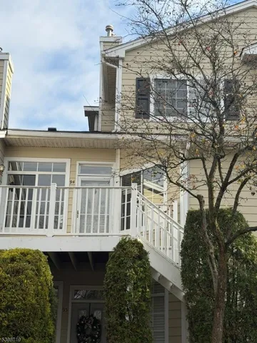 a house view with a outdoor space