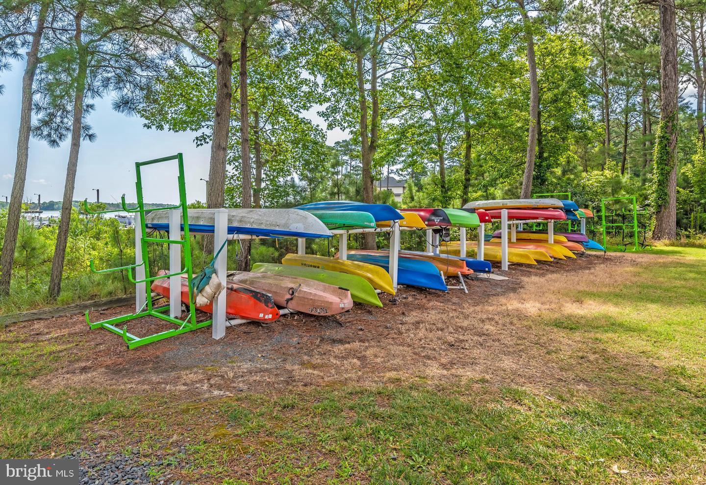 389 Seahawk Lane Berlin, MD 21811 - Photo 40 of 42 Canoe Storage by the boat ramp for easy launch!