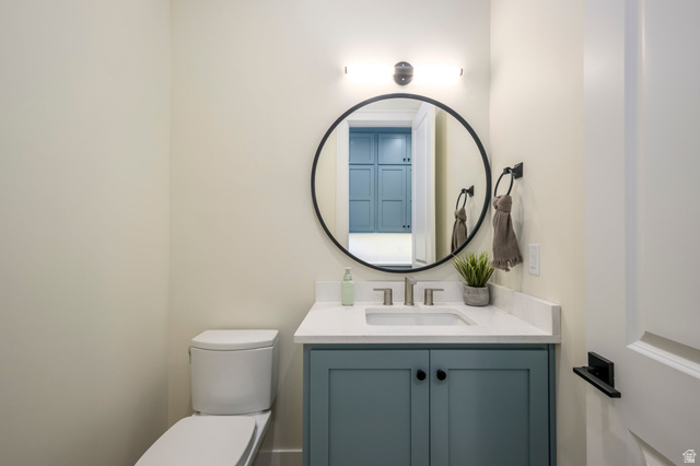 250 South Main Street, Unit 25 Alpine, UT 84004 - Photo 16 of 31 Bathroom with vanity and toilet
