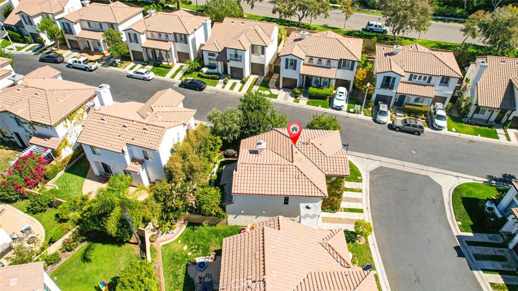 23301 Montecito Place Valencia, CA 91354 - Photo 40 of 45 an aerial view of residential houses with yard