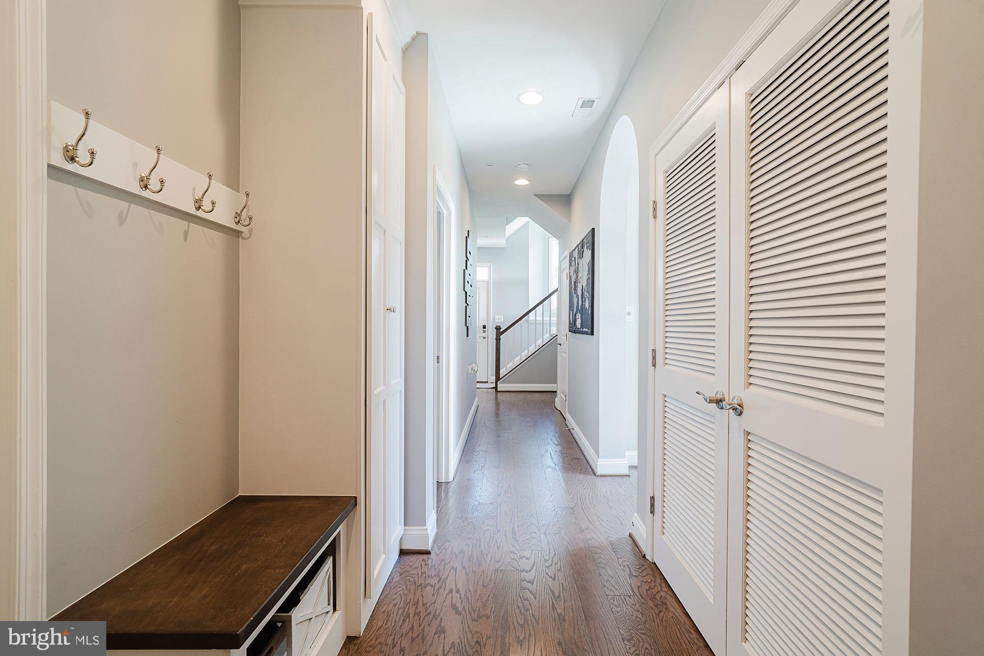 834 Lindley Road Frederick, MD 21701 - Photo 19 of 79 Great built in shoe storage cabinet and bench area