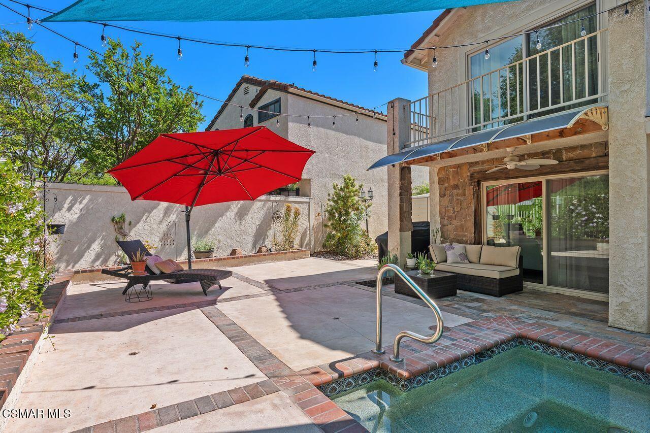 885 Congressional Road Simi Valley, CA 93065 - Photo 41 of 44 a view of a backyard with a patio