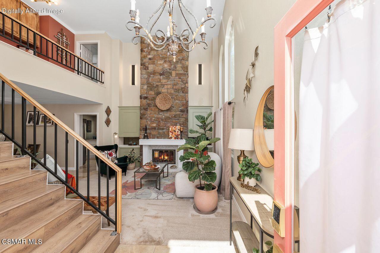 885 Congressional Road Simi Valley, CA 93065 - Photo 6 of 44 a view of entryway with wooden floor