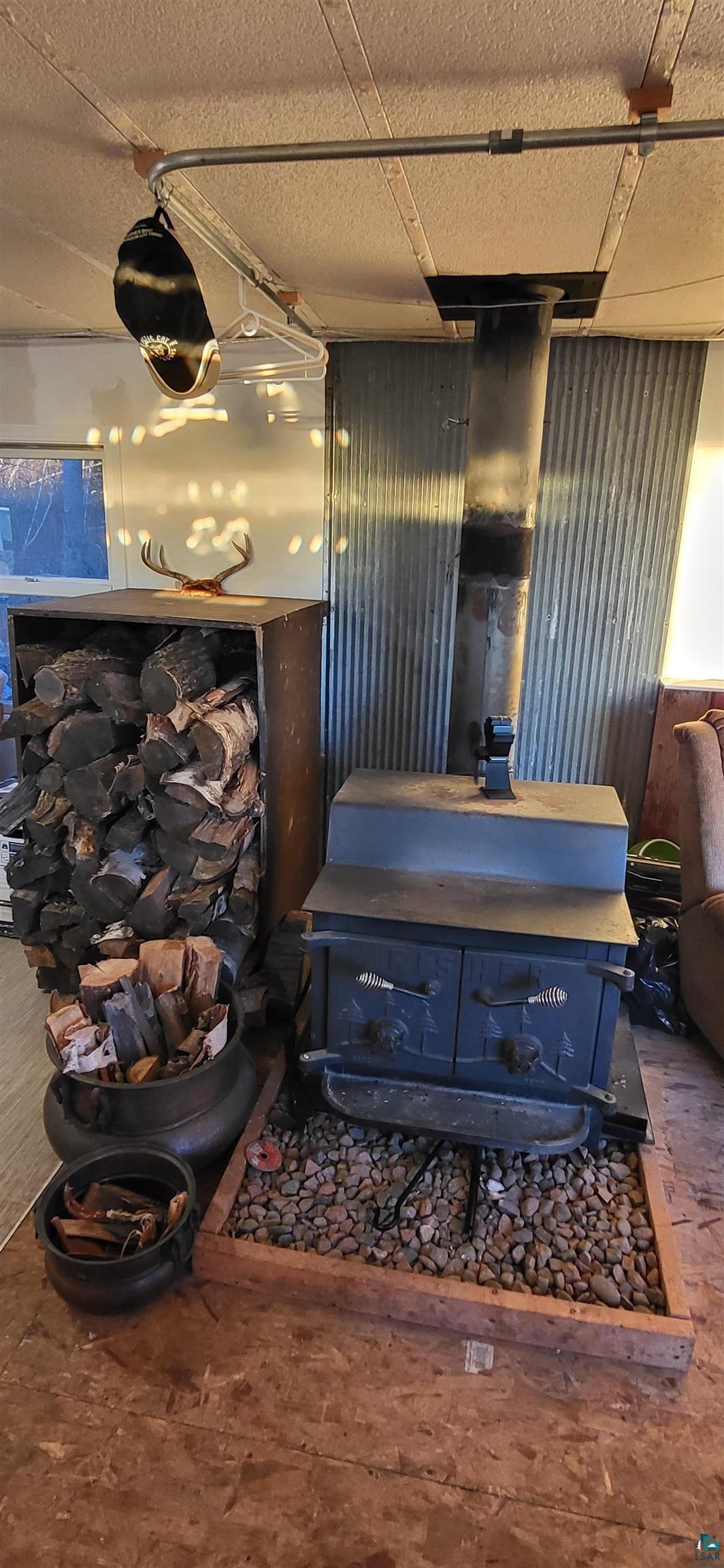 5241 Hut Two Road Finland, MN 55603 - Photo 18 of 30 Wood Stove