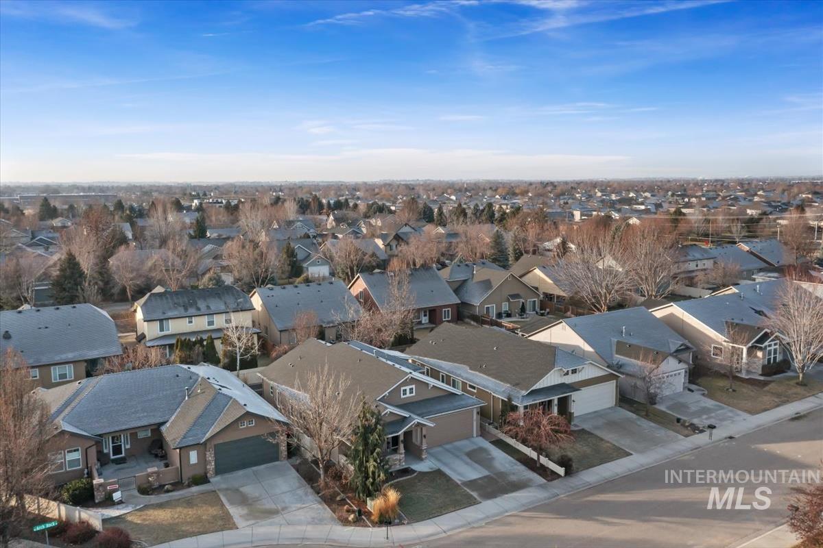 1447 West Arch Rock Street Meridian, ID 83646 - Photo 40 of 43 Aerial perspective of suburban area