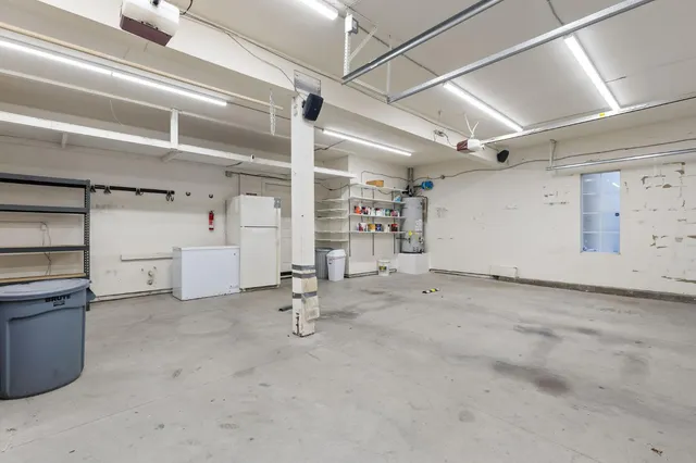 a view of hallway with stairs