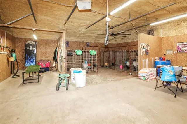 a view of a chairs in a patio