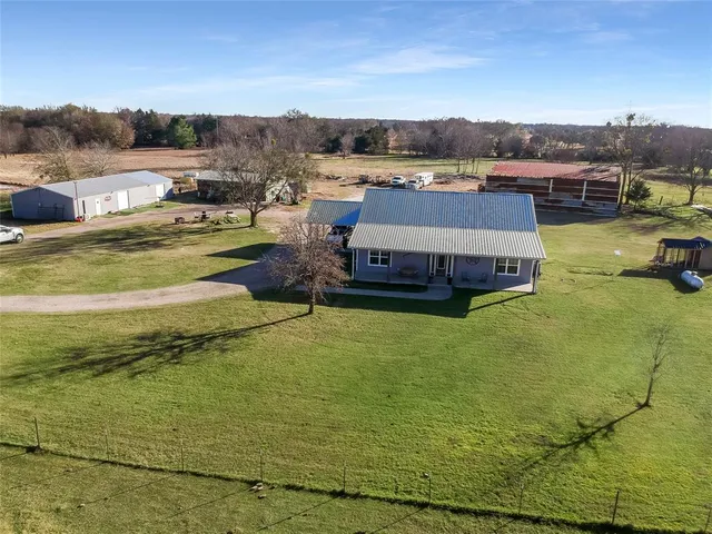a view of a lake with couches